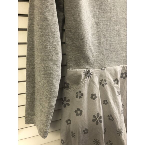 Chasing Fireflies Grey Sweatshirt Top Dress 14-16 - Picture 2 of 6
